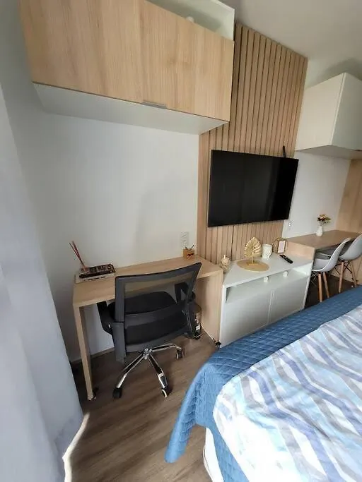 Studio A 20 Passos Do Metro Belem Sao Paulo Apartment
